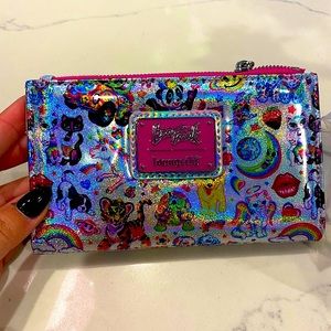 Lisa frank loungefly holographic wallet BNWT
